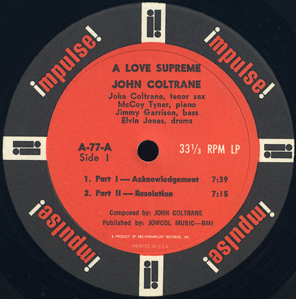 John Coltrane - A Love Supreme