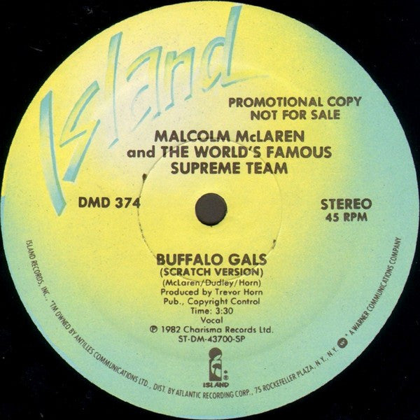Malcolm McLaren - Buffalo Gals