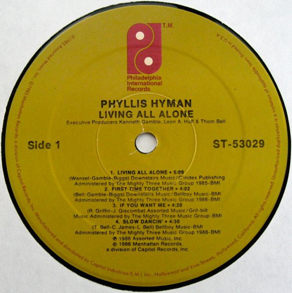 Phyllis Hyman - Living All Alone