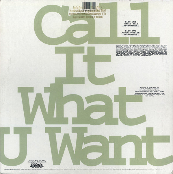 Above The Law - Call It What U Want