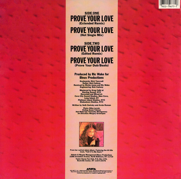 Taylor Dayne - Prove Your Love
