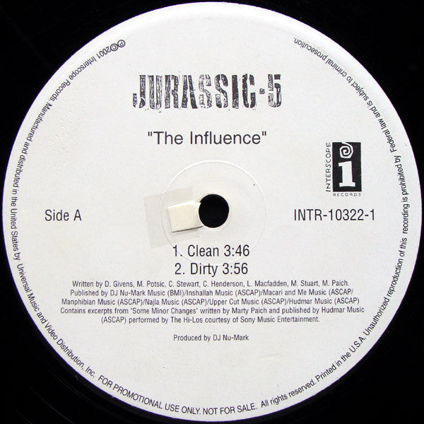 Jurassic 5 - The Influence