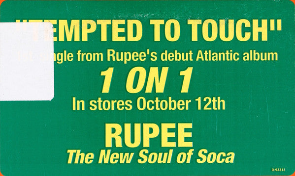 Rupee - Tempted To Touch