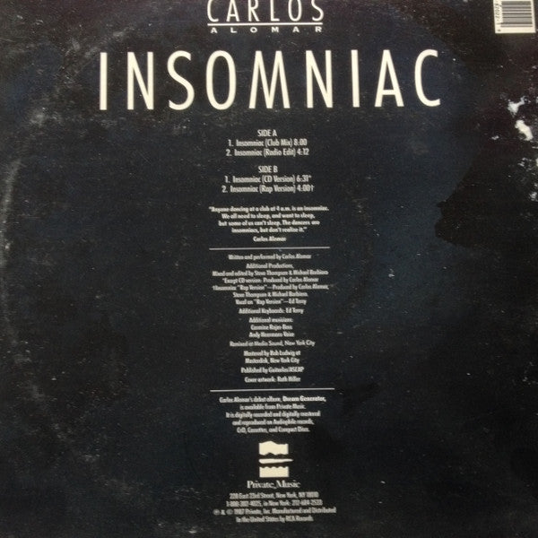 Carlos Alomar - Insomniac