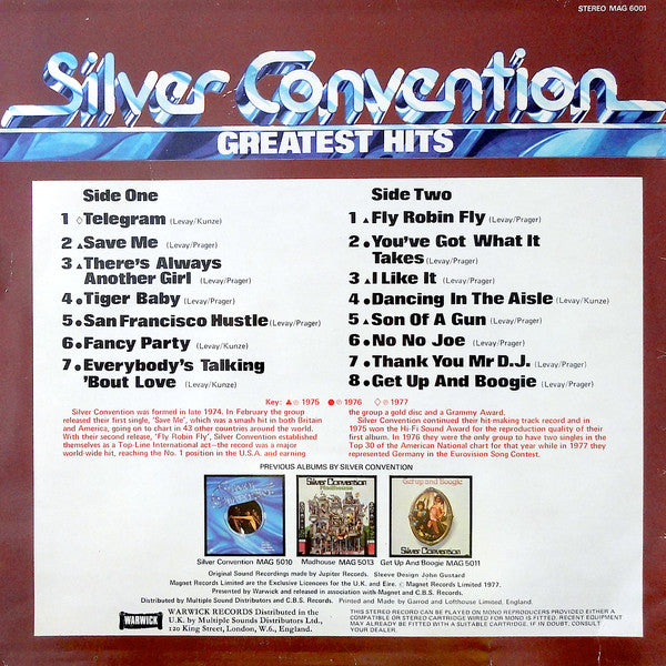 Silver Convention - Greatest Hits