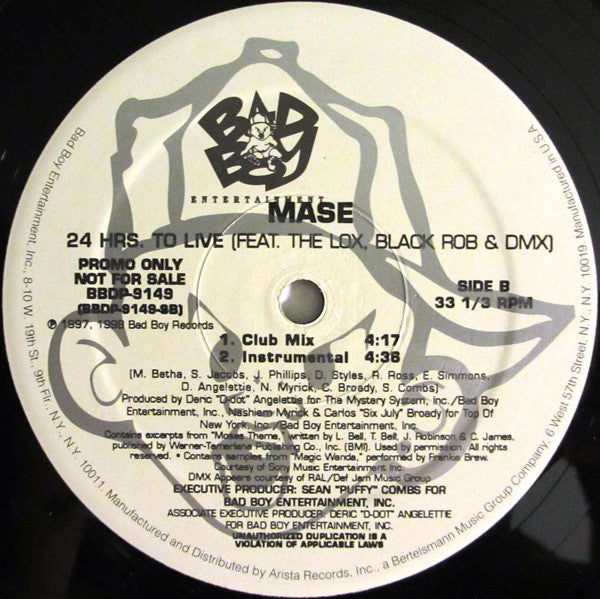 Mase - 24 Hrs. To Live