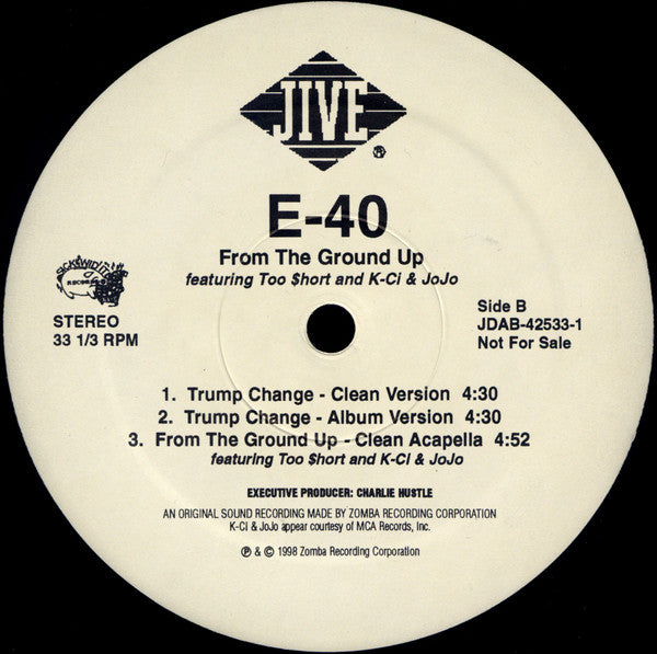 E-40 - From The Ground Up