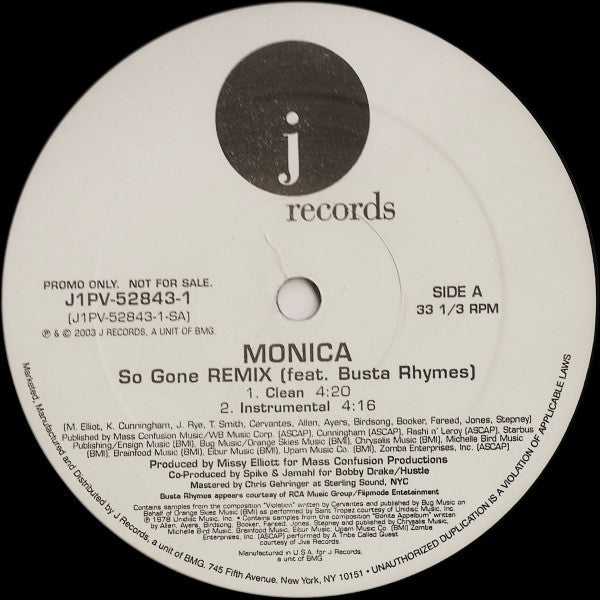 Monica Feat. Busta Rhymes - So Gone (Remix)