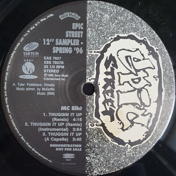 Kool G Rap - Epic Street 12" Sampler Spring '96
