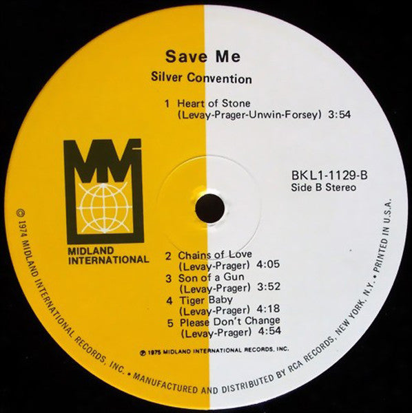 Silver Convention - Save Me