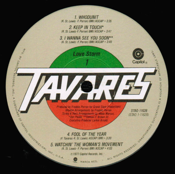 Tavares - Love Storm