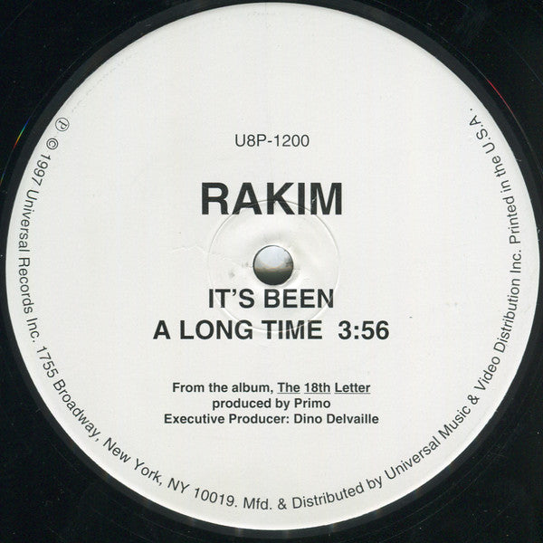Rakim - It's Been A Long Time