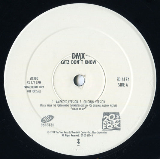 DMX - Catz Don't Know