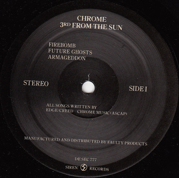 Chrome (8) - 3rd From The Sun