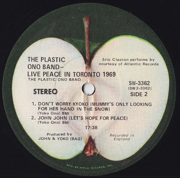 The Plastic Ono Band - Live Peace In Toronto 1969