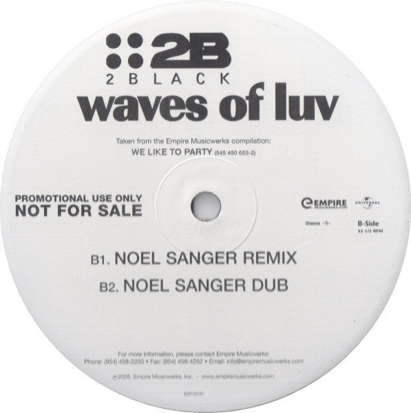 2 Black - Waves Of Luv