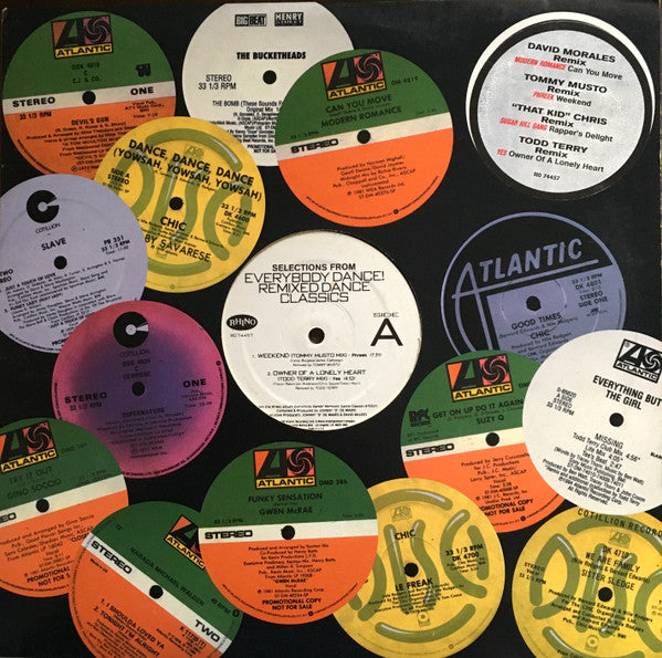Various - Selections From Everybody Dance! Remixed Dance Classics