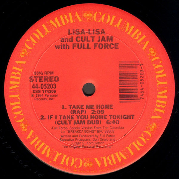Lisa Lisa & Cult Jam With Full Force - I Wonder If I Take You Home