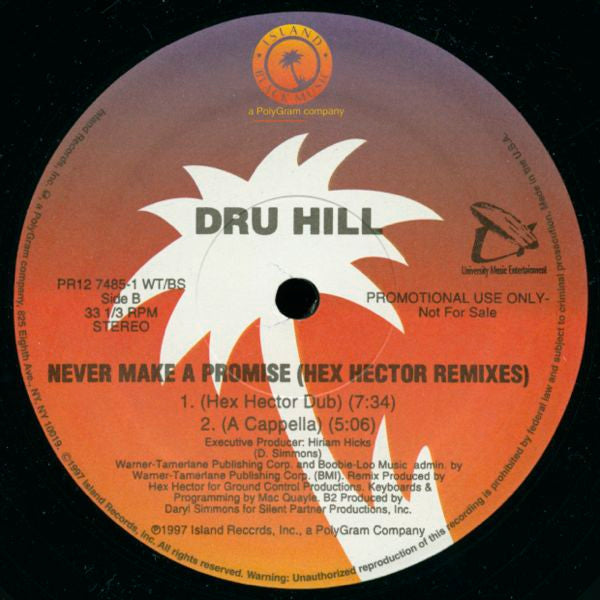 Dru Hill - Never Make A Promise (Hex Hector Remixes)