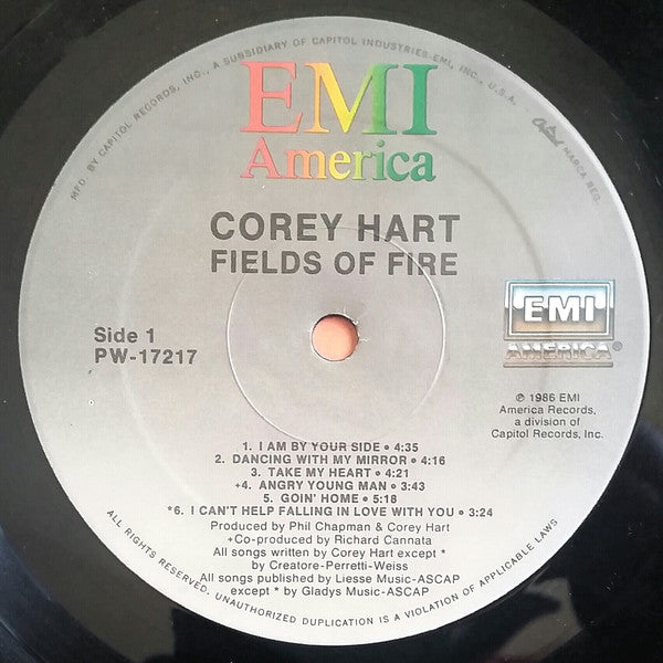 Corey Hart - Fields Of Fire