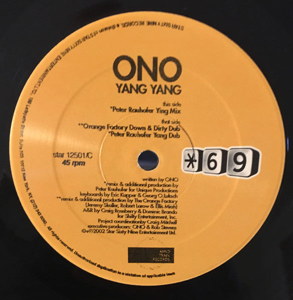 Yoko Ono - Yang Yang