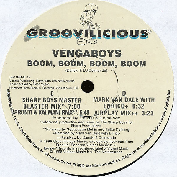 Boom, Boom. Boom, Boom!! by Vengaboys – Record Selector