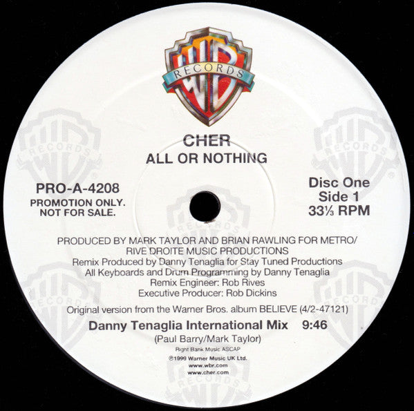 Cher - All Or Nothing