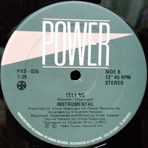 Vanelle - Tell Me