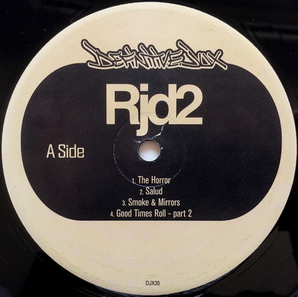 RJD2 - Deadringer [Definitive Jux, 1st PRESS, 2002]