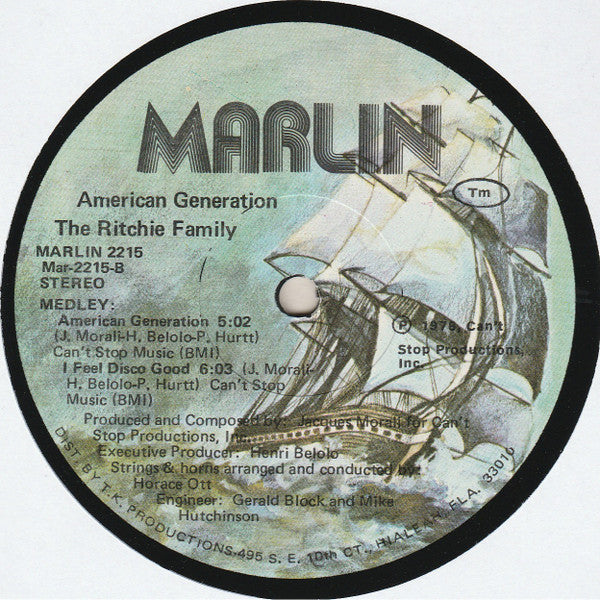 The Ritchie Family - American Generation