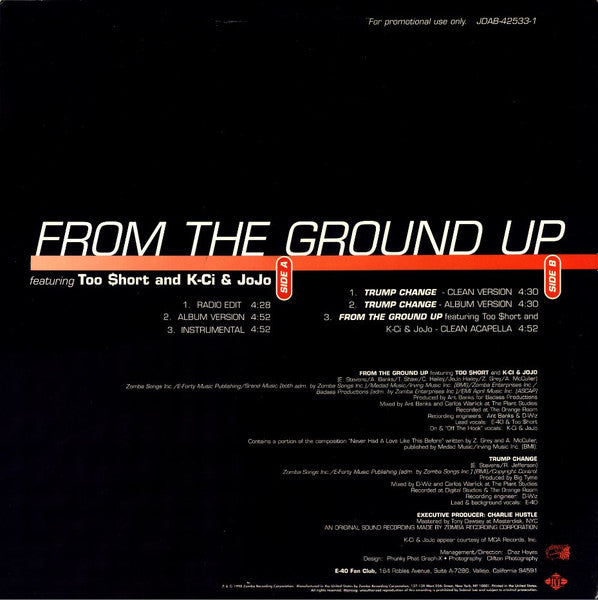 E-40 - From The Ground Up