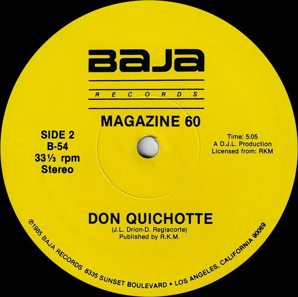 Magazine 60 - Don Quichotte