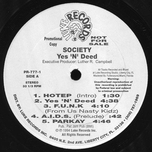 Yes 'N' Deed (The E.P.)