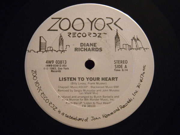 Diane Richards - Listen To Your Heart