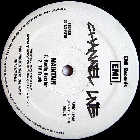 Channel Live - Maintain