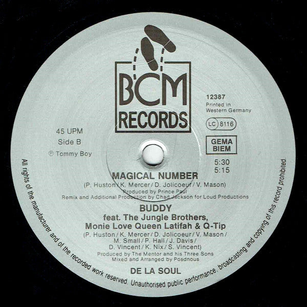 De La Soul - The Magic Number / Buddy