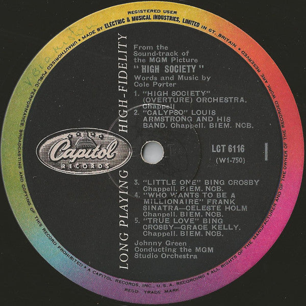 Various - High Society (Motion Picture Soundtrack)
