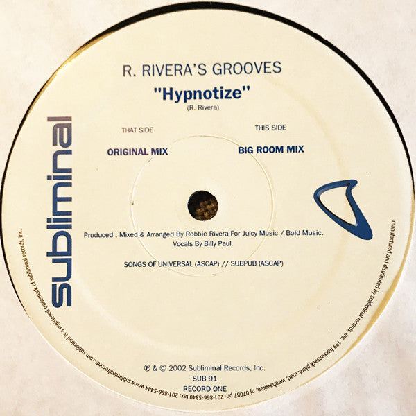 Robbie Rivera - Hypnotize