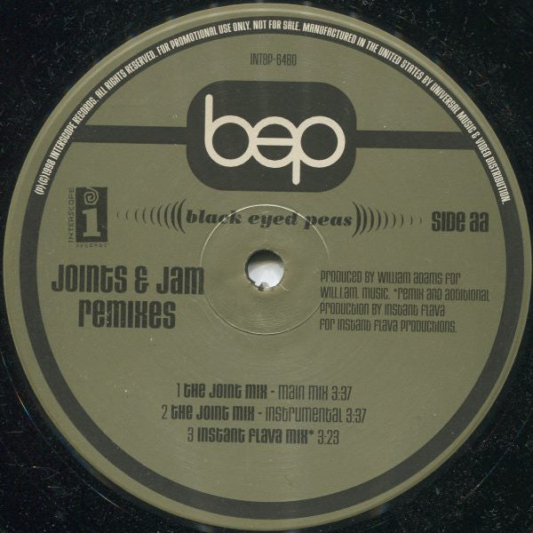 Black Eyed Peas - Joints & Jam (Remixes)