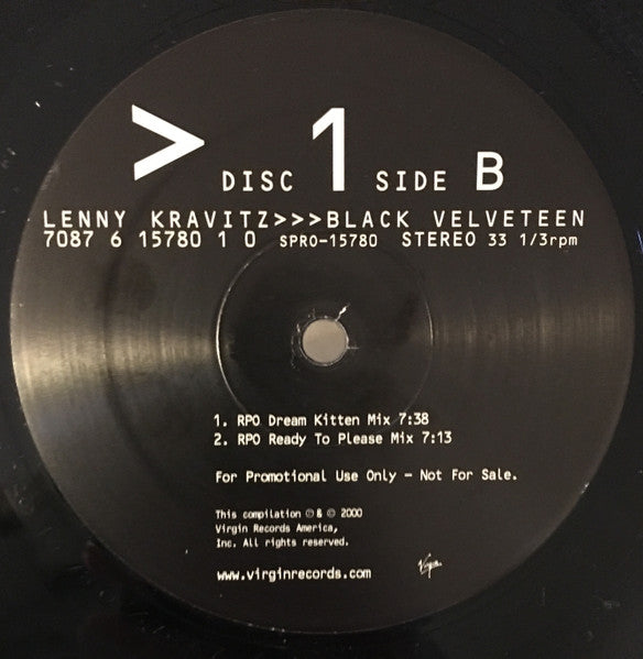 Lenny Kravitz - Black Velveteen