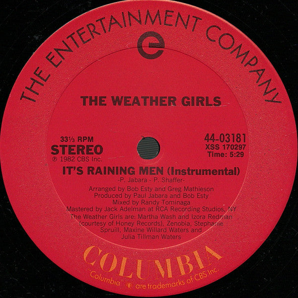 The Weather Girls - It's Raining Men