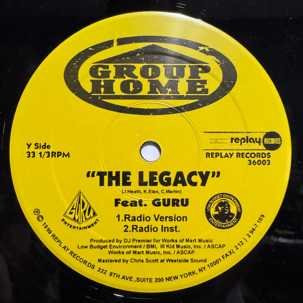 Group Home - The Legacy