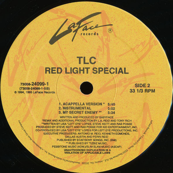 TLC - Red Light Special