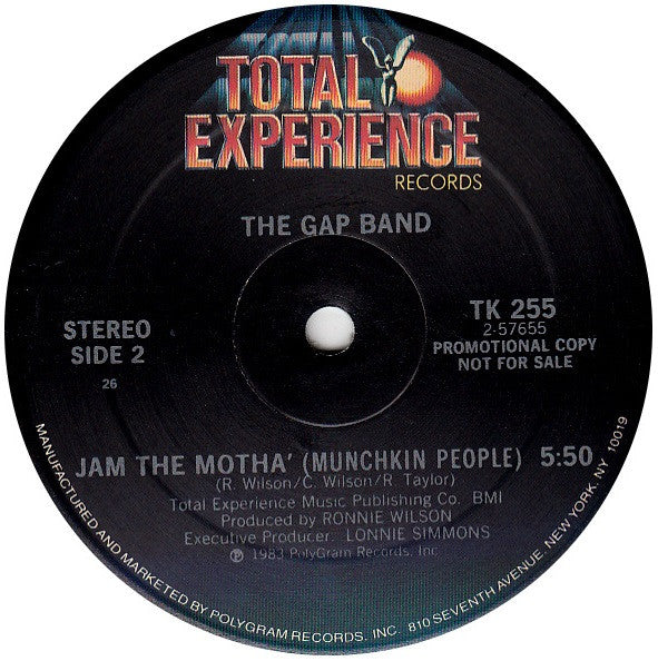 The Gap Band - Jam The Motha'