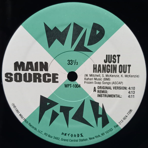 Main Source - Just Hangin Out / Live At The BBQ