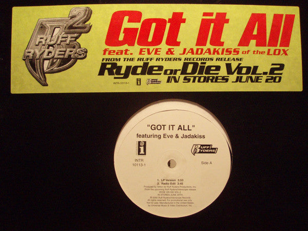 Ruff Ryders - Got It All