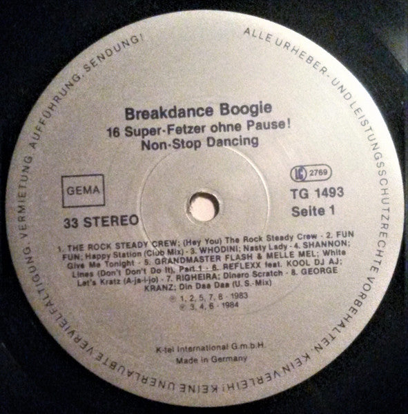 Various - Breakdance Boogie
