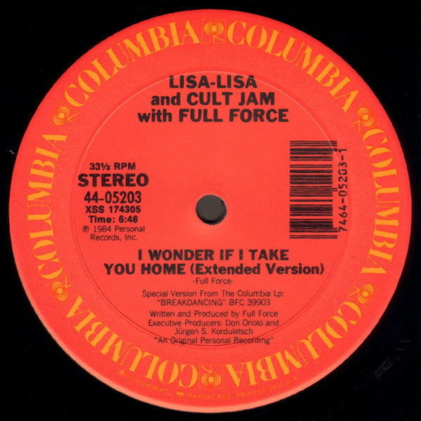 Lisa Lisa & Cult Jam - I Wonder If I Take You Home