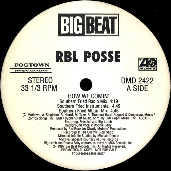 RBL Posse - How We Comin'