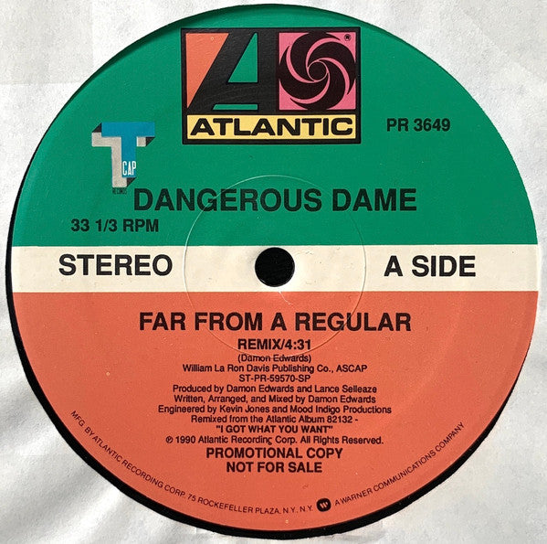 Dangerous Dame - Far From A Regular / Subject Of Importance